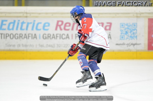 2015-04-11 Torneo di Pinzolo 3141 Asiago-Hockey Milano Rossoblu U12 - Gioele Finessi